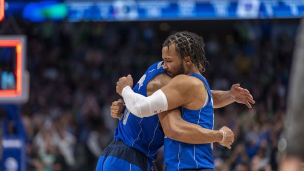 Jalen Brunson, Spencer Dinwiddie, Dallas Mavericks